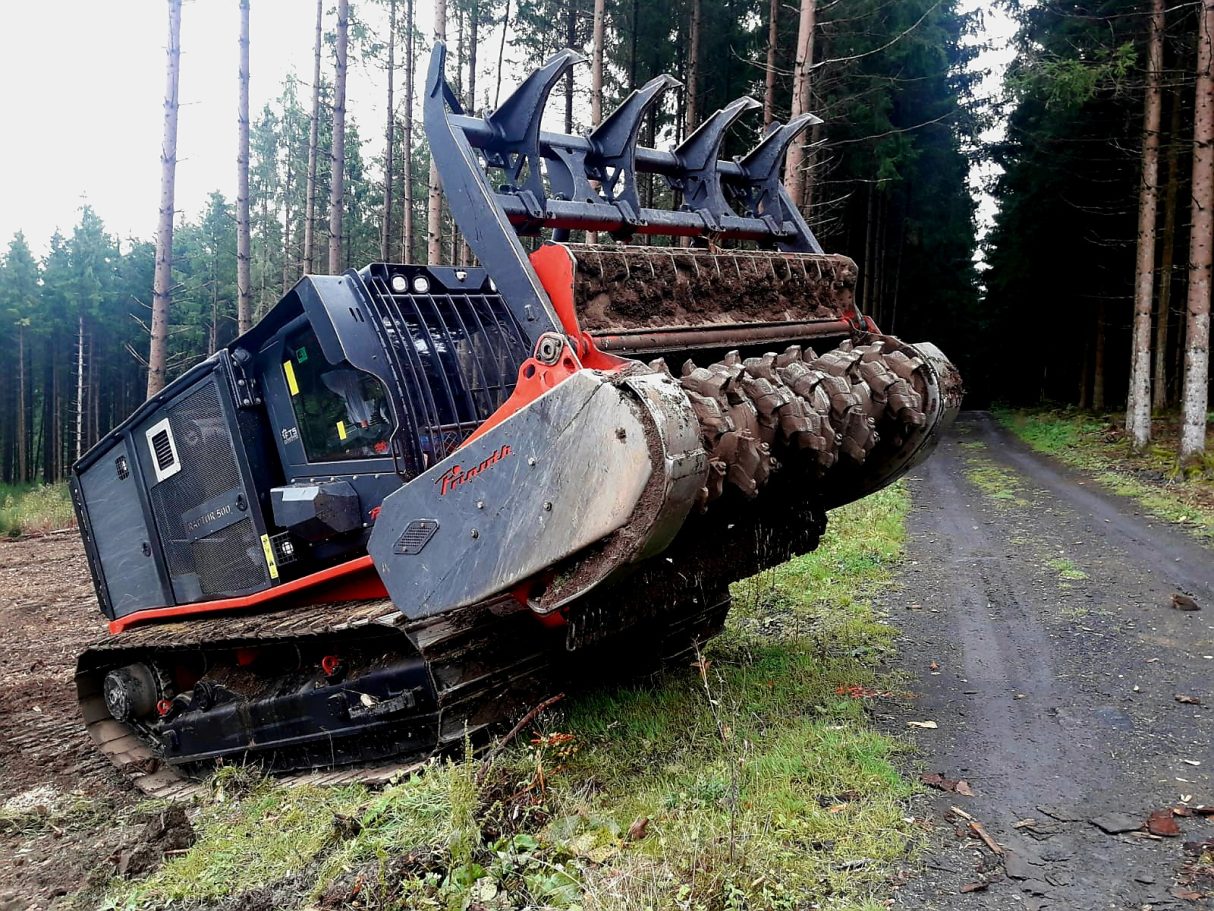 Prinoth Raptor 500 Frontansicht